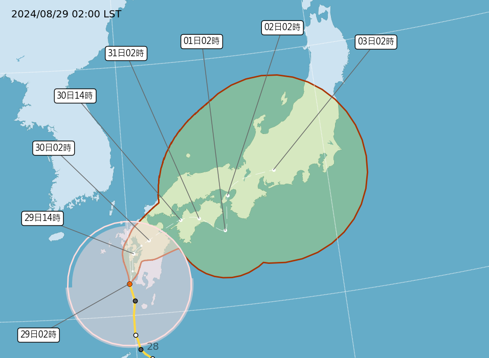 警示說明:路徑圖