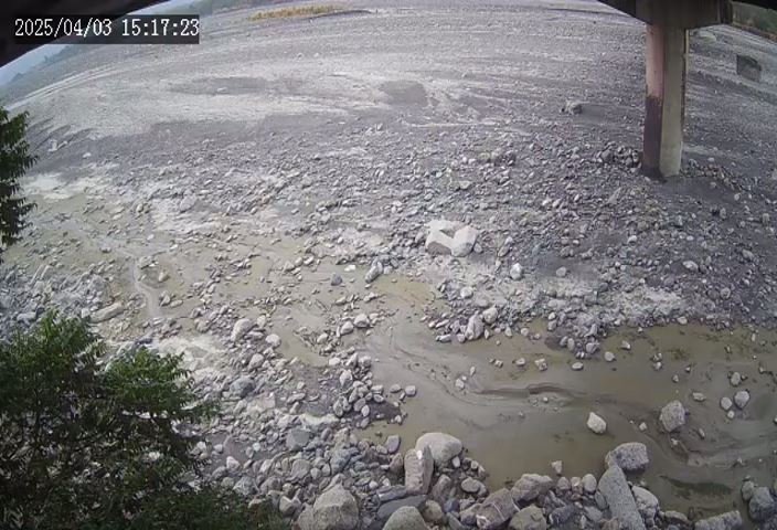 餉潭大橋_2_水尺 影像